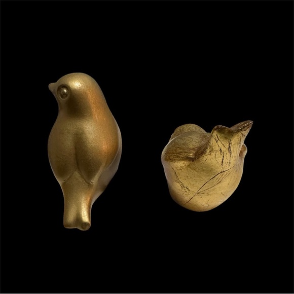 Mid Century Howard Pierce Gold Bird Figurines - Picture 4 of 6